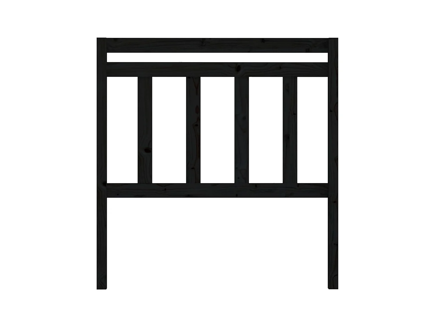 Tête de lit accessoire bois marron 96 x 4 x 100 cm TDL0202048