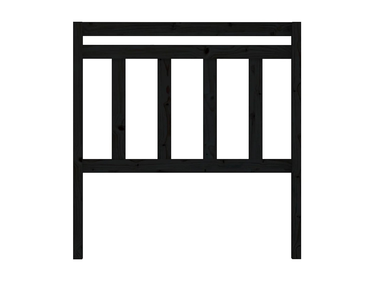 Tête de lit accessoire bois marron 96 x 4 x 100 cm TDL0202048