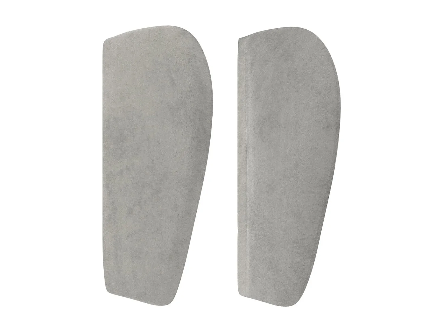 Tête de lit accessoire tissu grise 147 x 23 x 88 cm TDL0205232