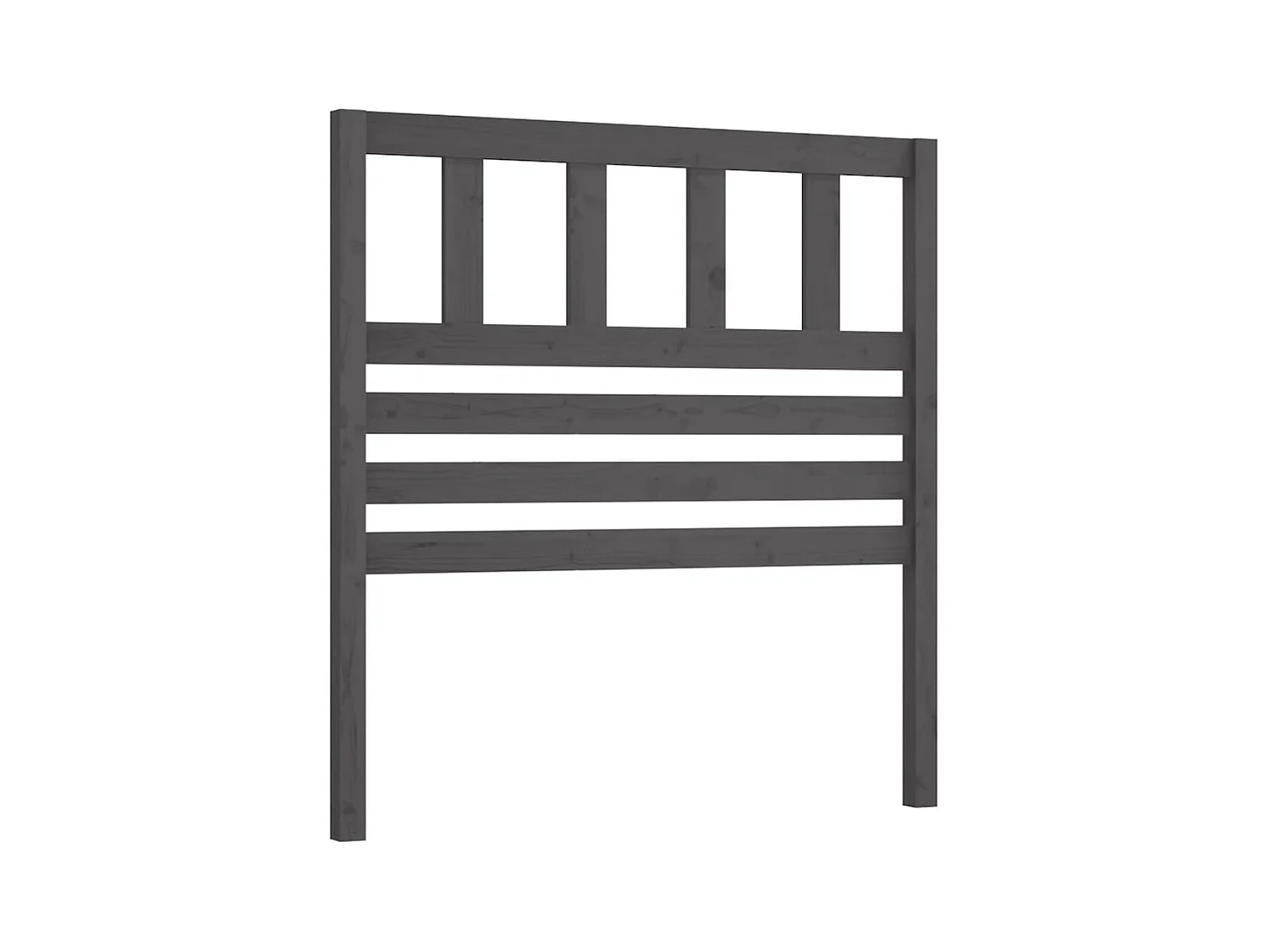 Tête de lit accessoire bois marron 81 x 4 x 100 cm TDL0203286