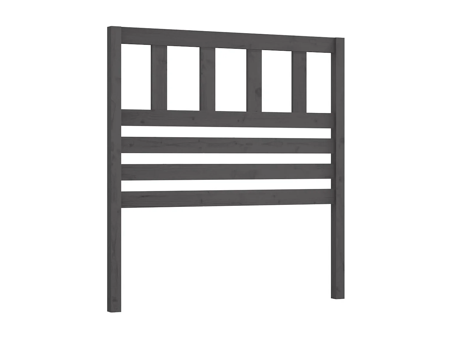 Tête de lit accessoire bois marron 81 x 4 x 100 cm TDL0203286