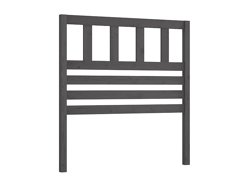 Tête de lit accessoire bois marron 81 x 4 x 100 cm TDL0203286