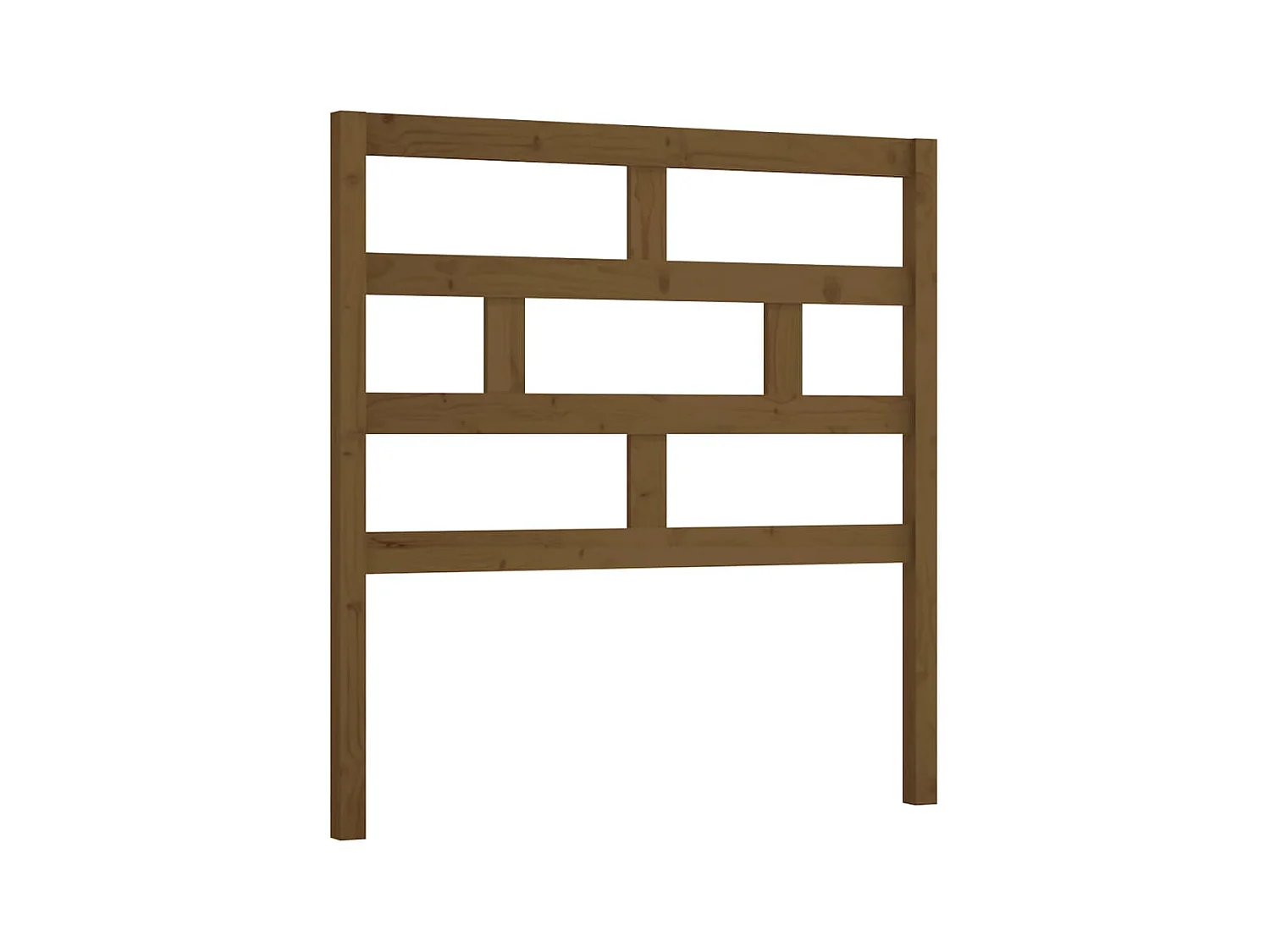 Tête de lit accessoire bois marron 96 x 4 x 100 cm TDL0202811