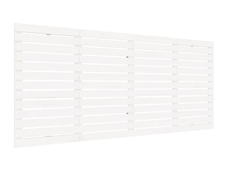 Tête de lit accessoire bois blanche 166 x 3 x 91.5 cm TDL0202704
