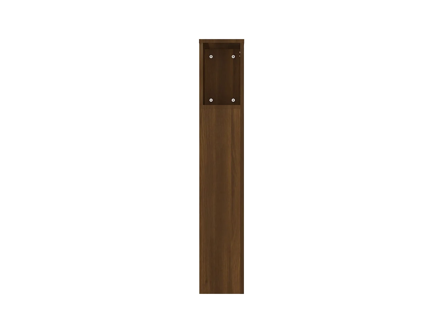 Tête de lit avec effet bois marron 180 x 18.5 x 104.5 cm TDL0200060