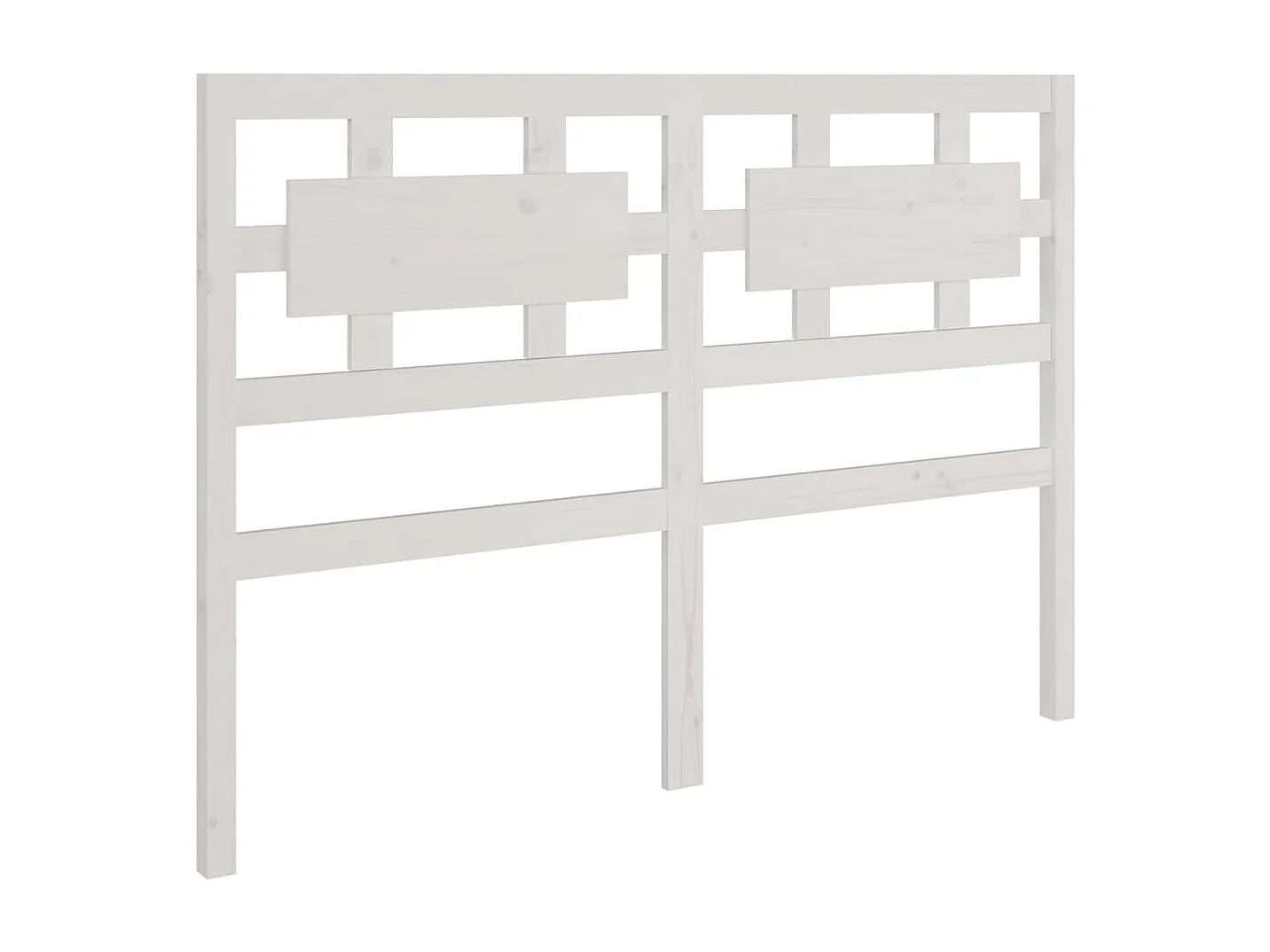 Tête de lit accessoire bois blanche 205.5 x 4 x 100 cm TDL0203734