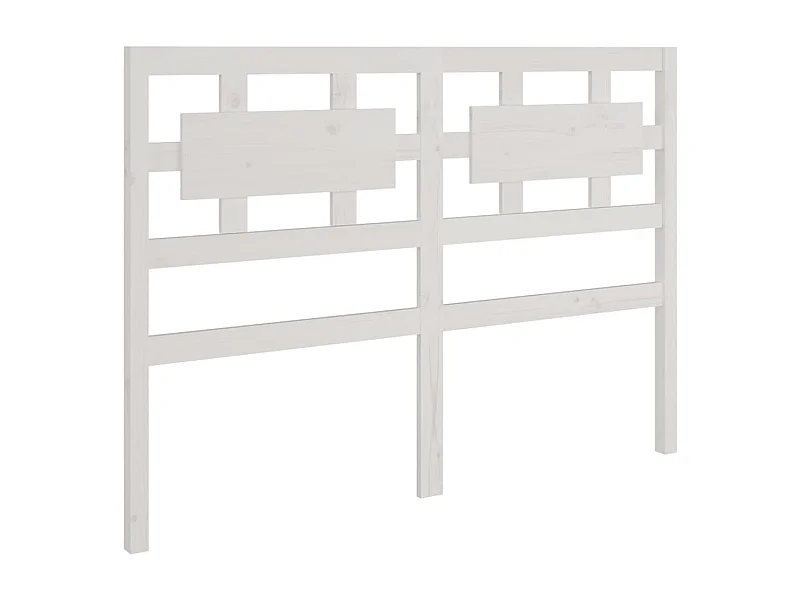 Tête de lit accessoire bois blanche 205.5 x 4 x 100 cm TDL0203734