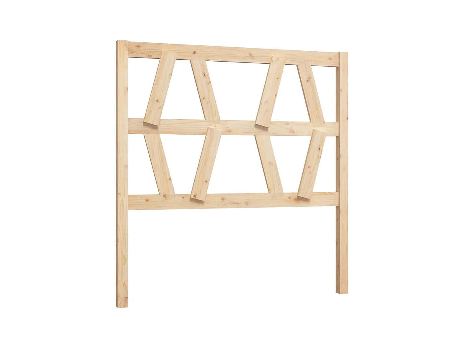 Tête de lit accessoire bois marron 96 x 4 x 100 cm TDL0205870