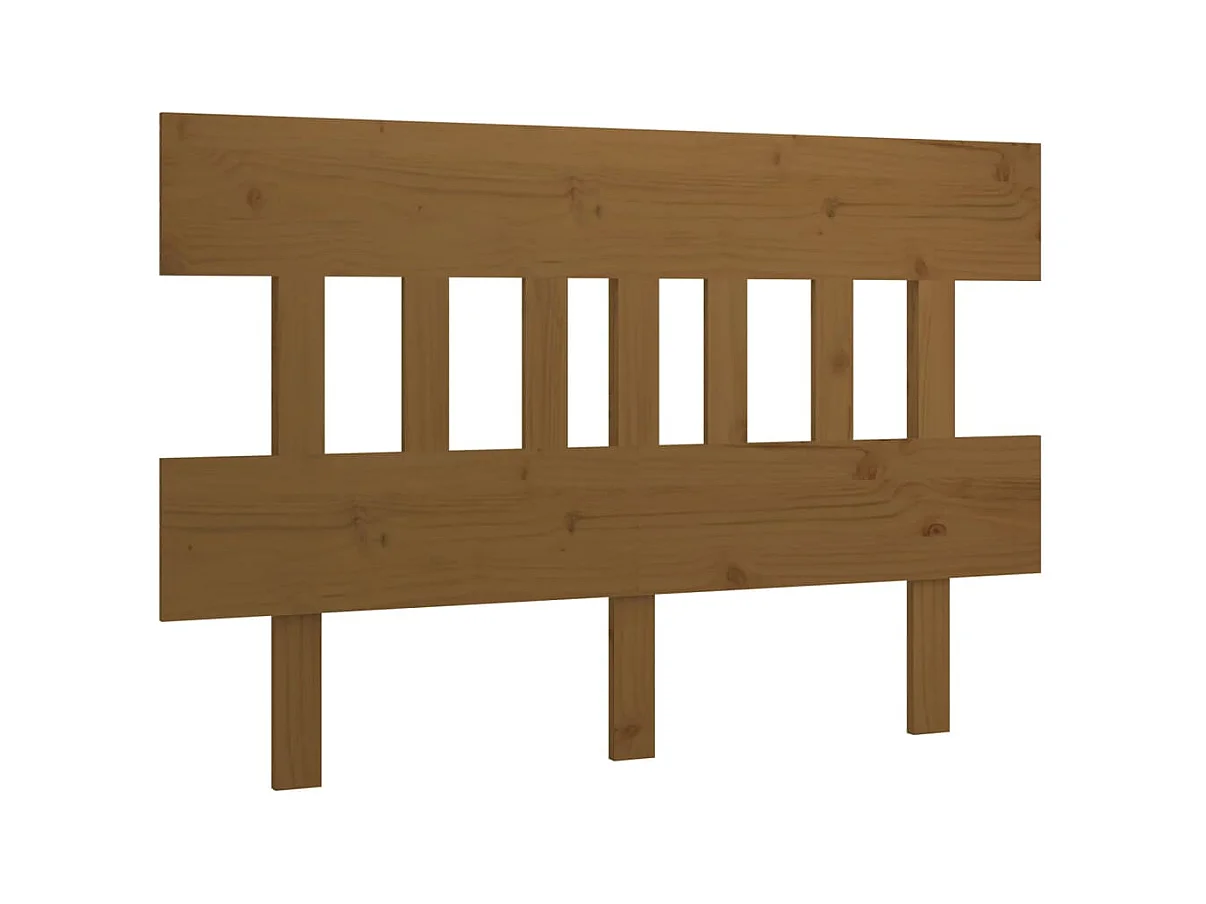 Tête de lit accessoire bois marron 203.5 x 3 x 81 cm TDL0202894