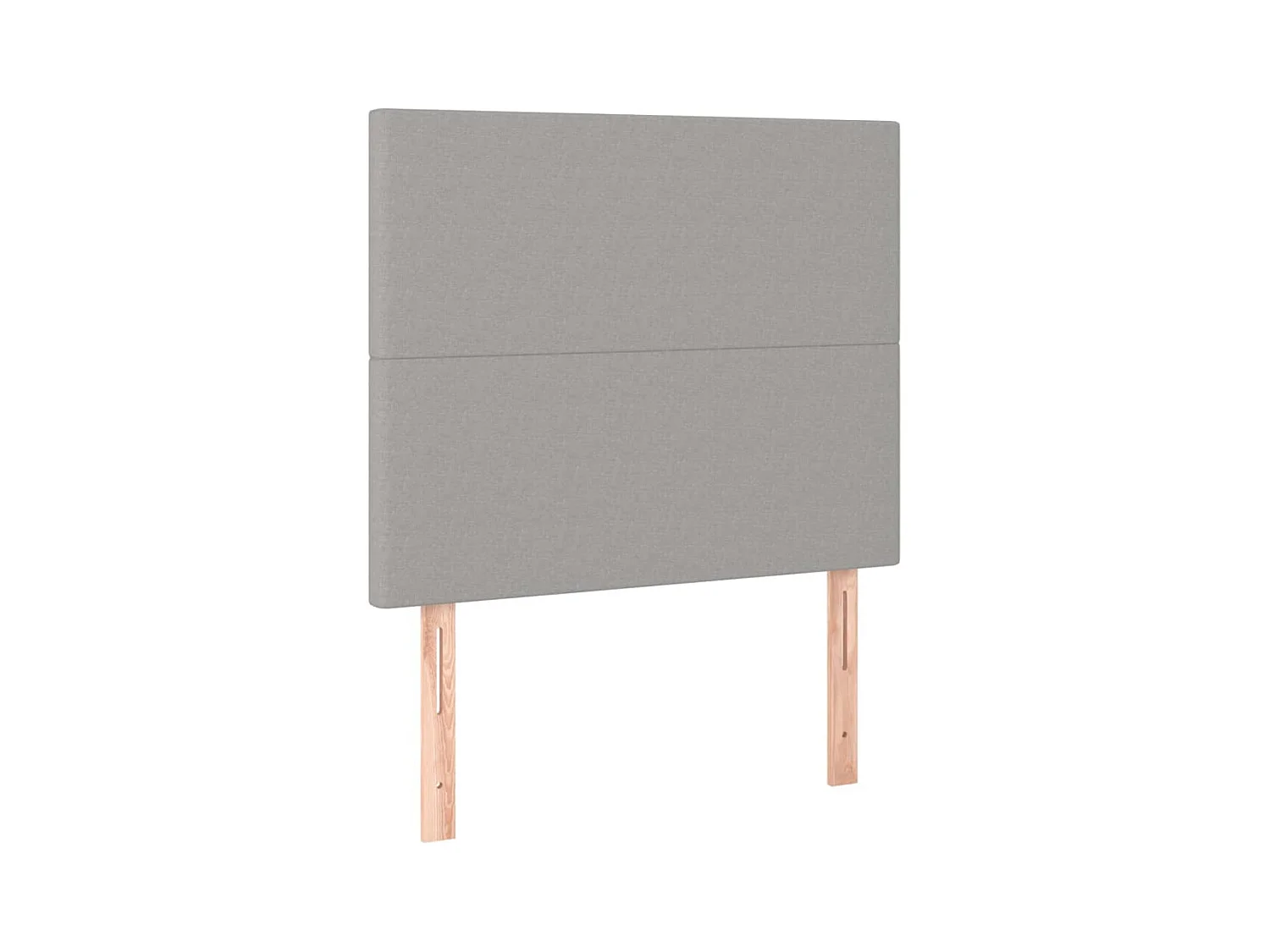 Tête de lit accessoire tissu grise 100 x 5 x 128 cm TDL0206459