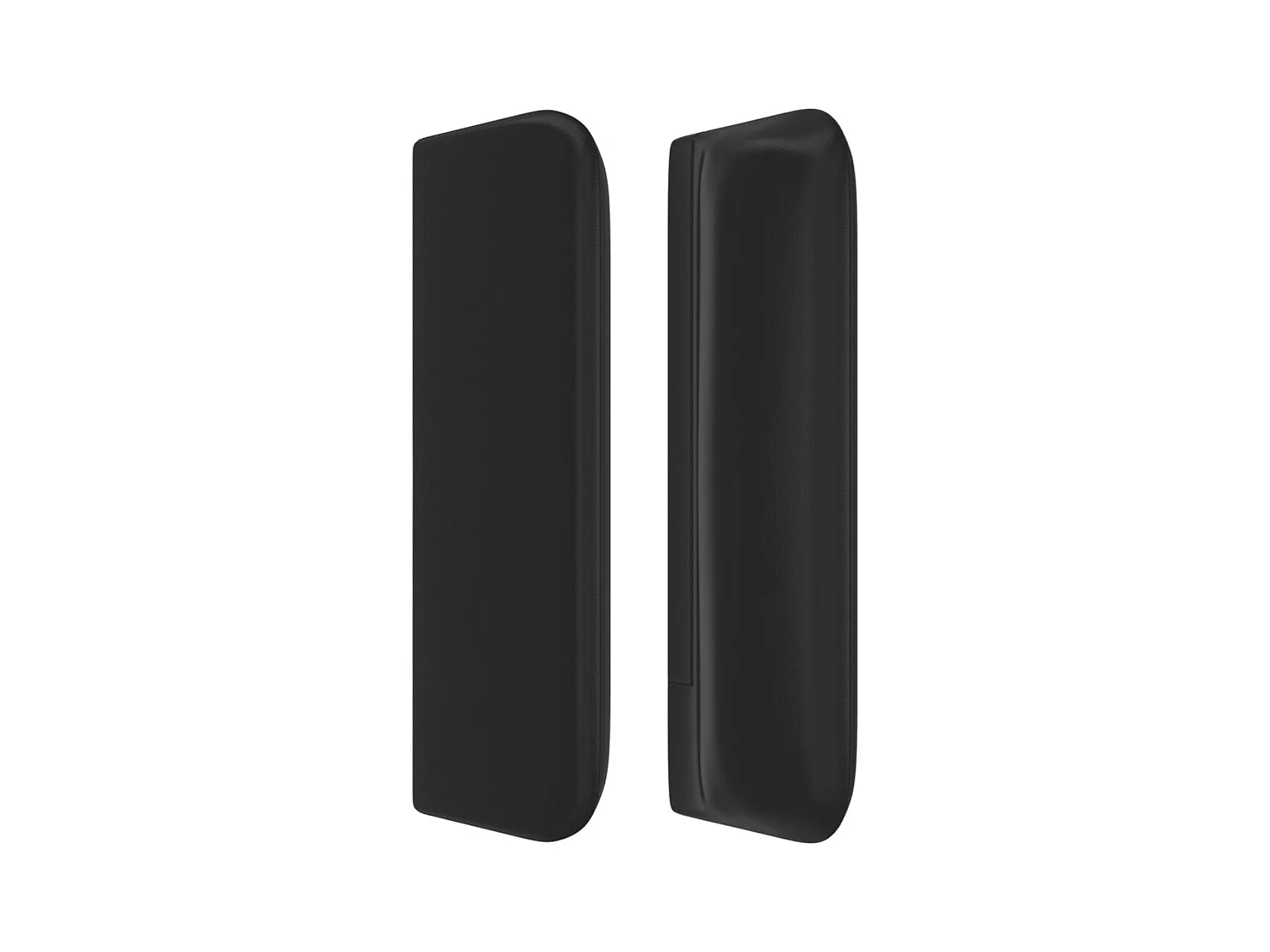 Tête de lit accessoire noire 147 x 16 x 88 cm TDL0204575