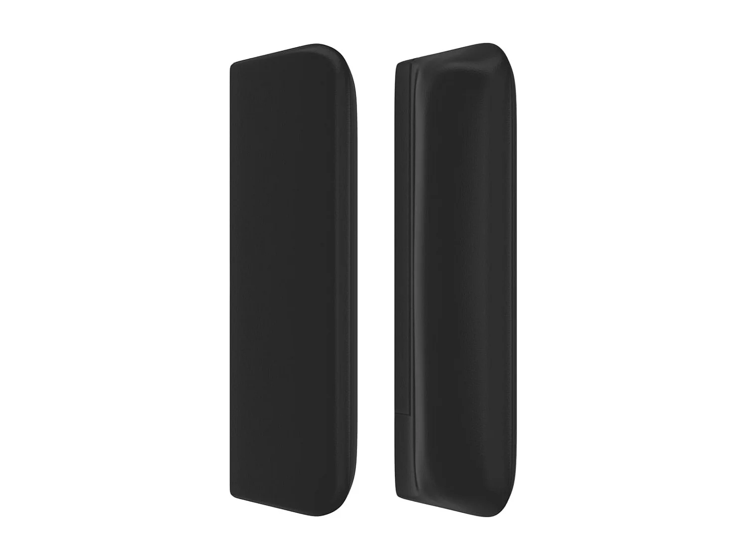 Tête de lit accessoire noire 147 x 16 x 88 cm TDL0204575