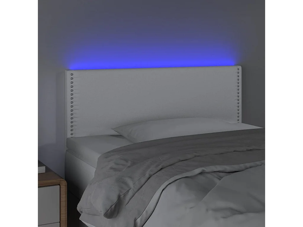 Tête de lit accessoire blanche 80 x 5 x 88 cm TDL0201926