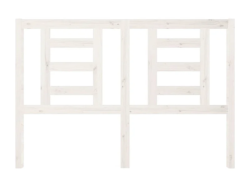 Tête de lit accessoire bois blanche 146 x 4 x 100 cm TDL0203859