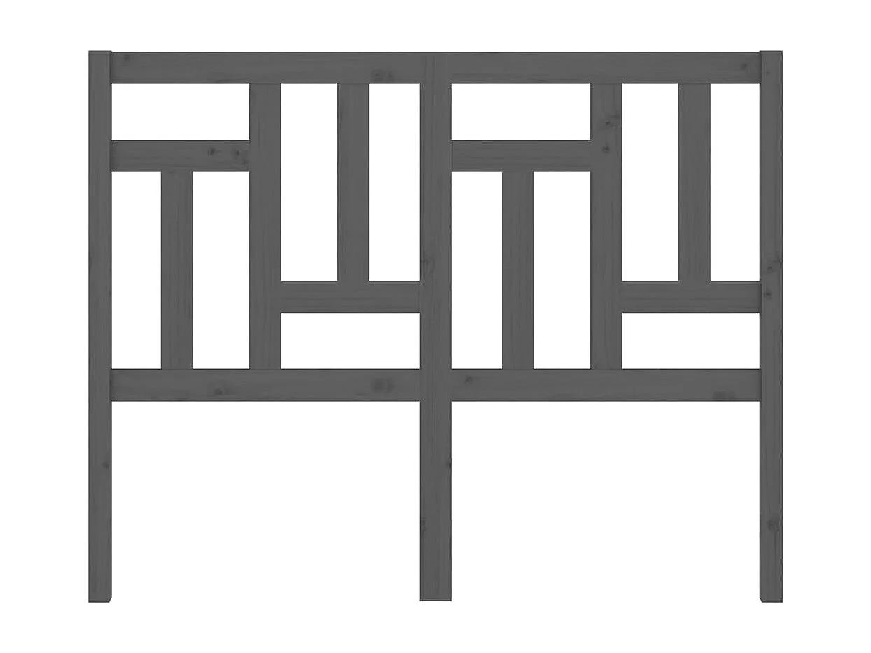 Tête de lit accessoire bois marron 125.5 x 4 x 100 cm TDL0203515