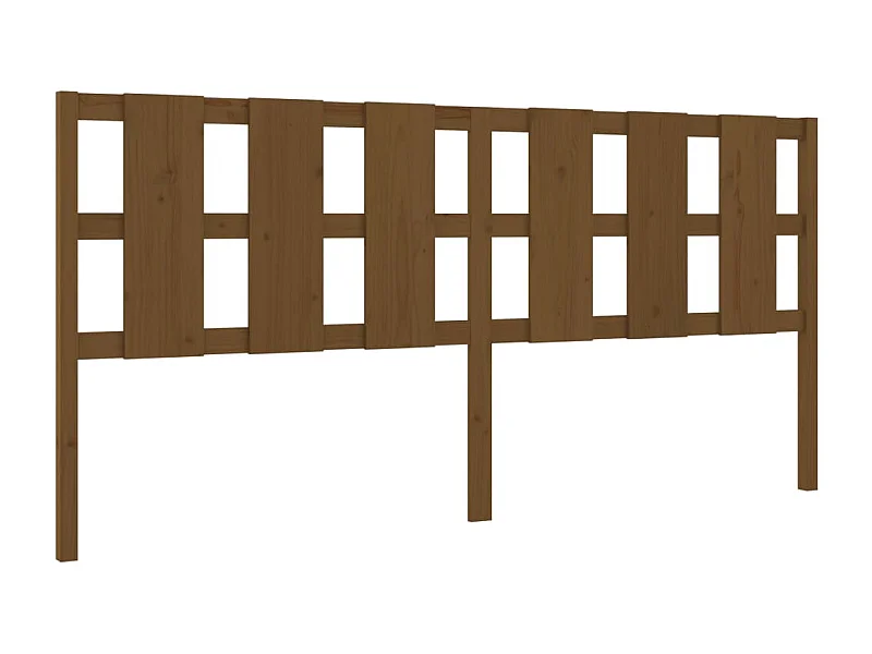 Tête de lit accessoire bois marron 205.5 x 4 x 100 cm TDL0202889