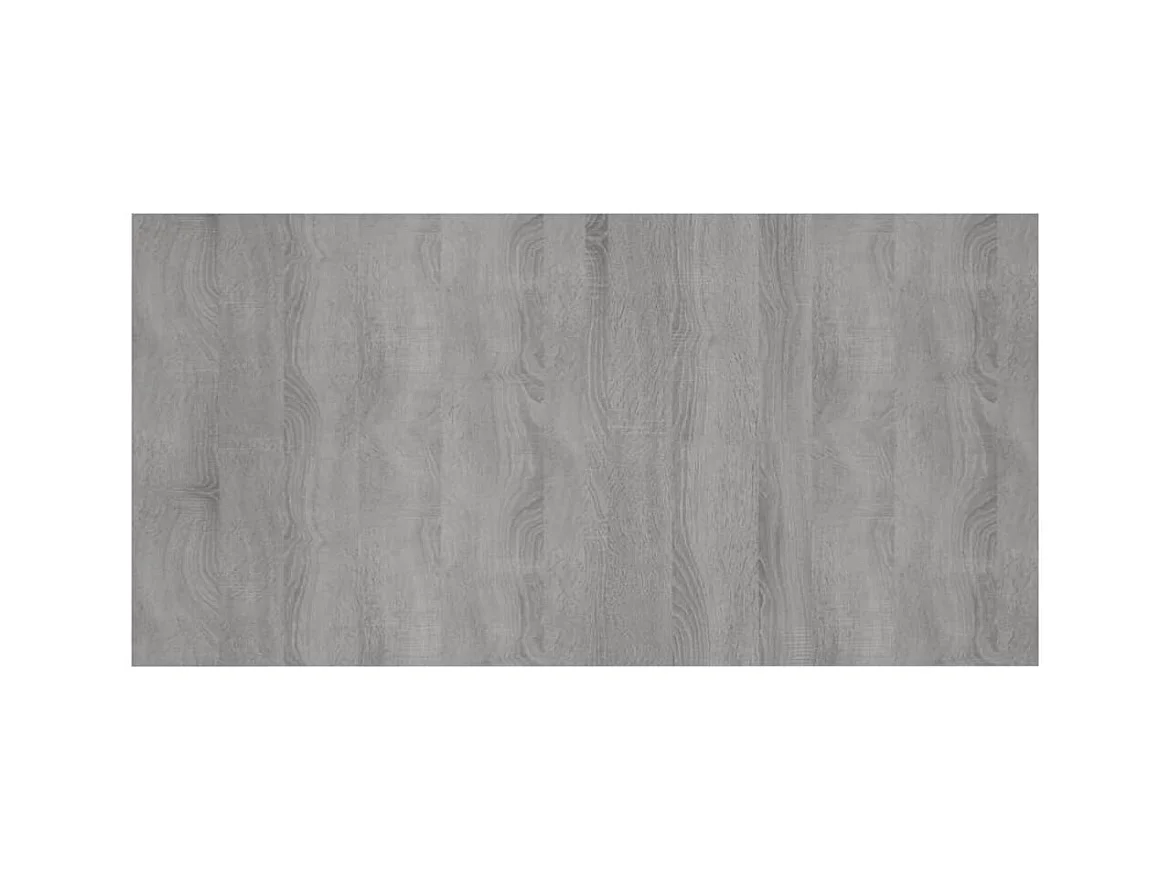 Tête de lit accessoire effet bois grise 160 x 1.5 x 80 cm TDL0202017