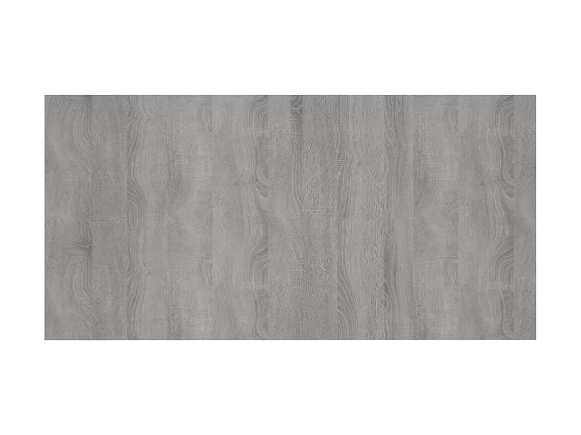 Tête de lit accessoire effet bois grise 160 x 1.5 x 80 cm TDL0202017