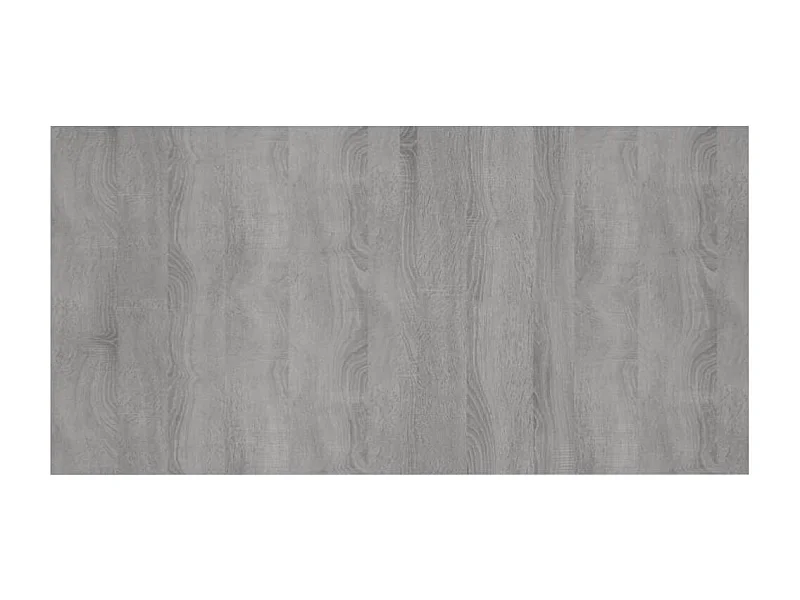 Tête de lit accessoire effet bois grise 160 x 1.5 x 80 cm TDL0202017