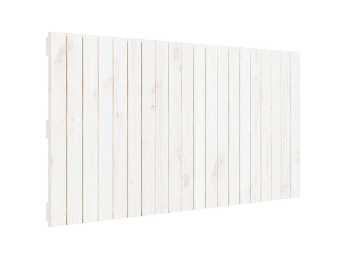 Tête de lit accessoire bois blanche 127.5 x 3 x 60 cm TDL0202730