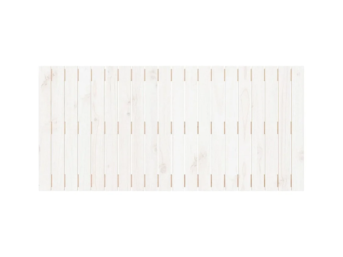 Tête de lit accessoire bois blanche 127.5 x 3 x 60 cm TDL0202730