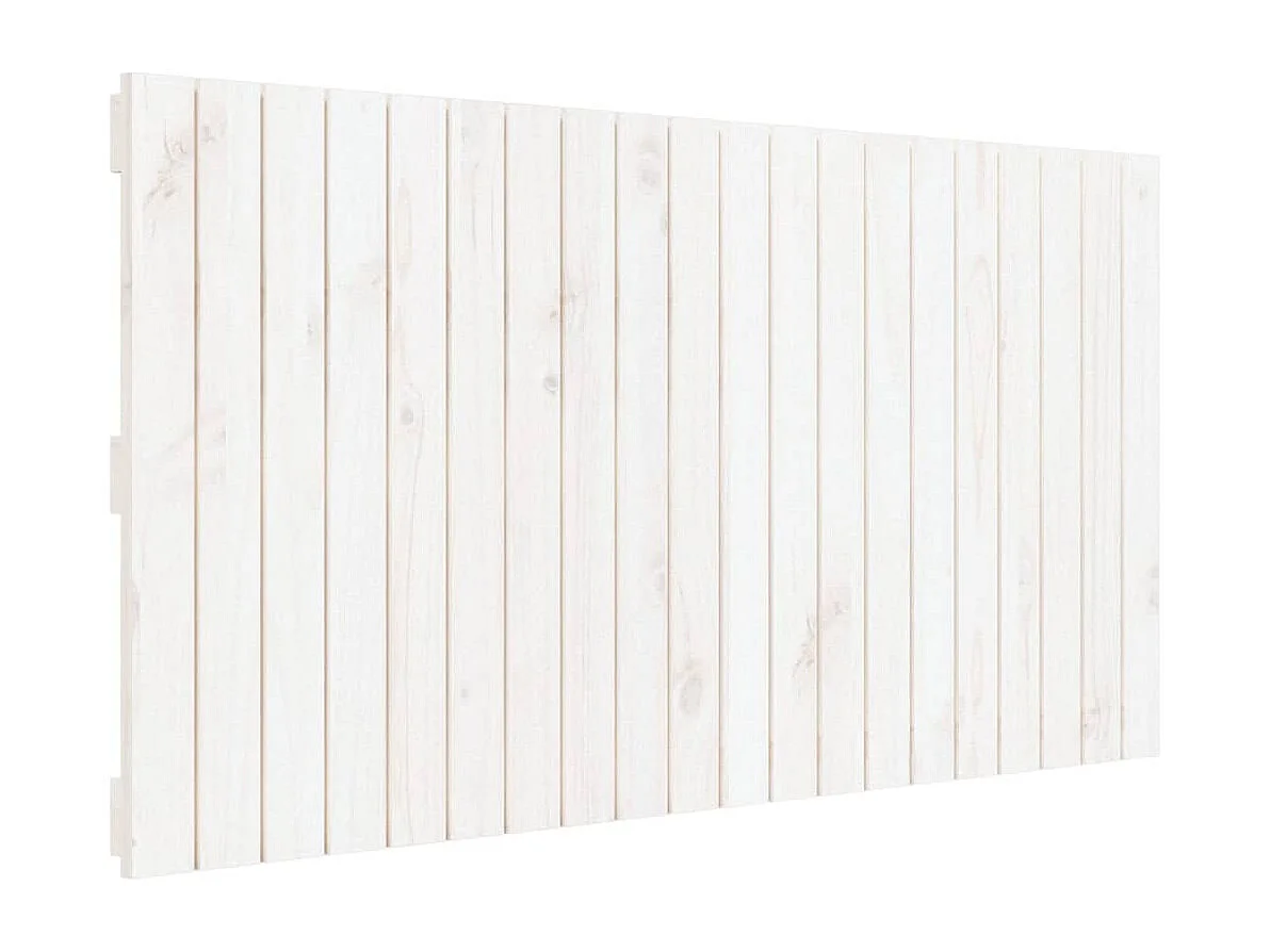 Tête de lit accessoire bois blanche 127.5 x 3 x 60 cm TDL0202730