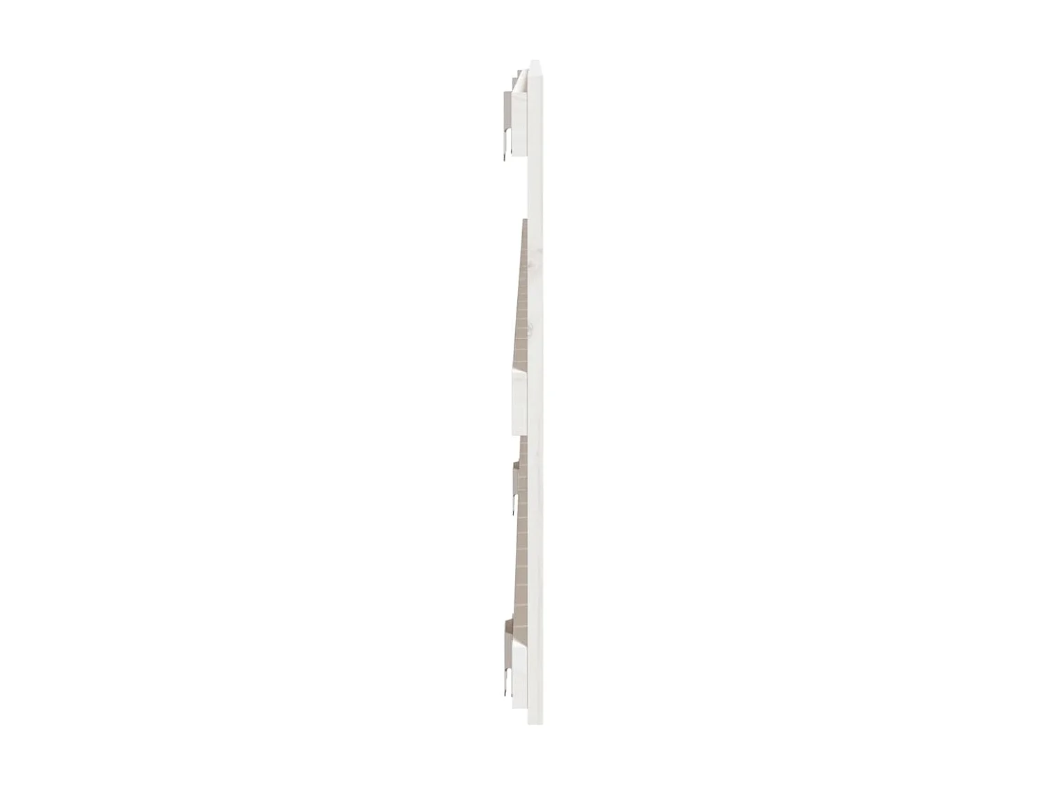 Tête de lit accessoire bois blanche 127.5 x 3 x 60 cm TDL0202730