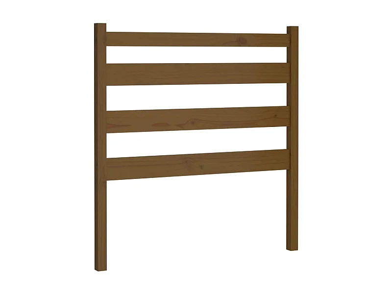 Tête de lit accessoire bois marron 96 x 4 x 100 cm TDL0202803