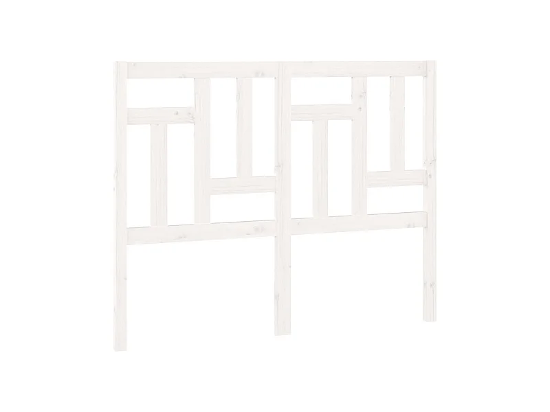 Tête de lit accessoire bois blanche 145.5 x 4 x 100 cm TDL0203867