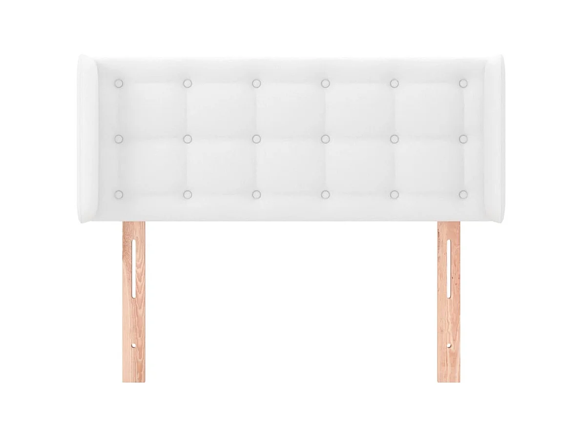 Tête de lit accessoire blanche 103 x 16 x 88 cm TDL0205801