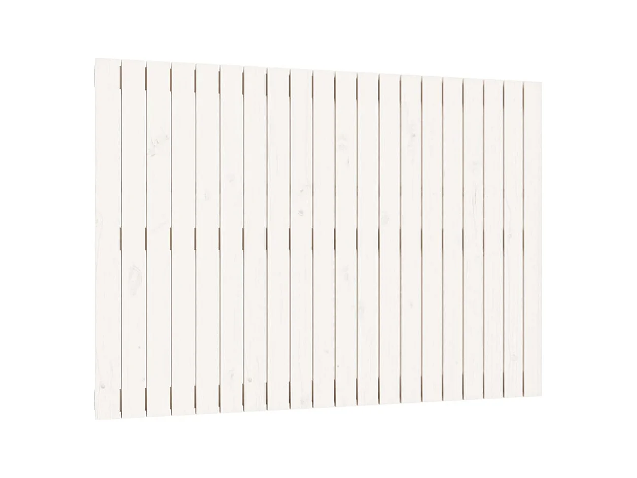 Tête de lit accessoire bois blanche 127.5 x 3 x 90 cm TDL0202728