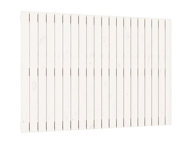 Tête de lit accessoire bois blanche 127.5 x 3 x 90 cm TDL0202728