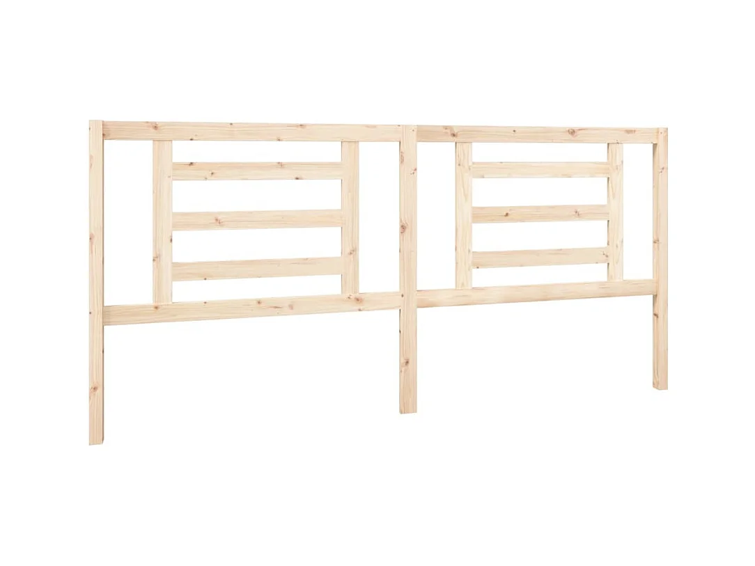 Tête de lit accessoire bois marron 206 x 4 x 100 cm TDL0206088