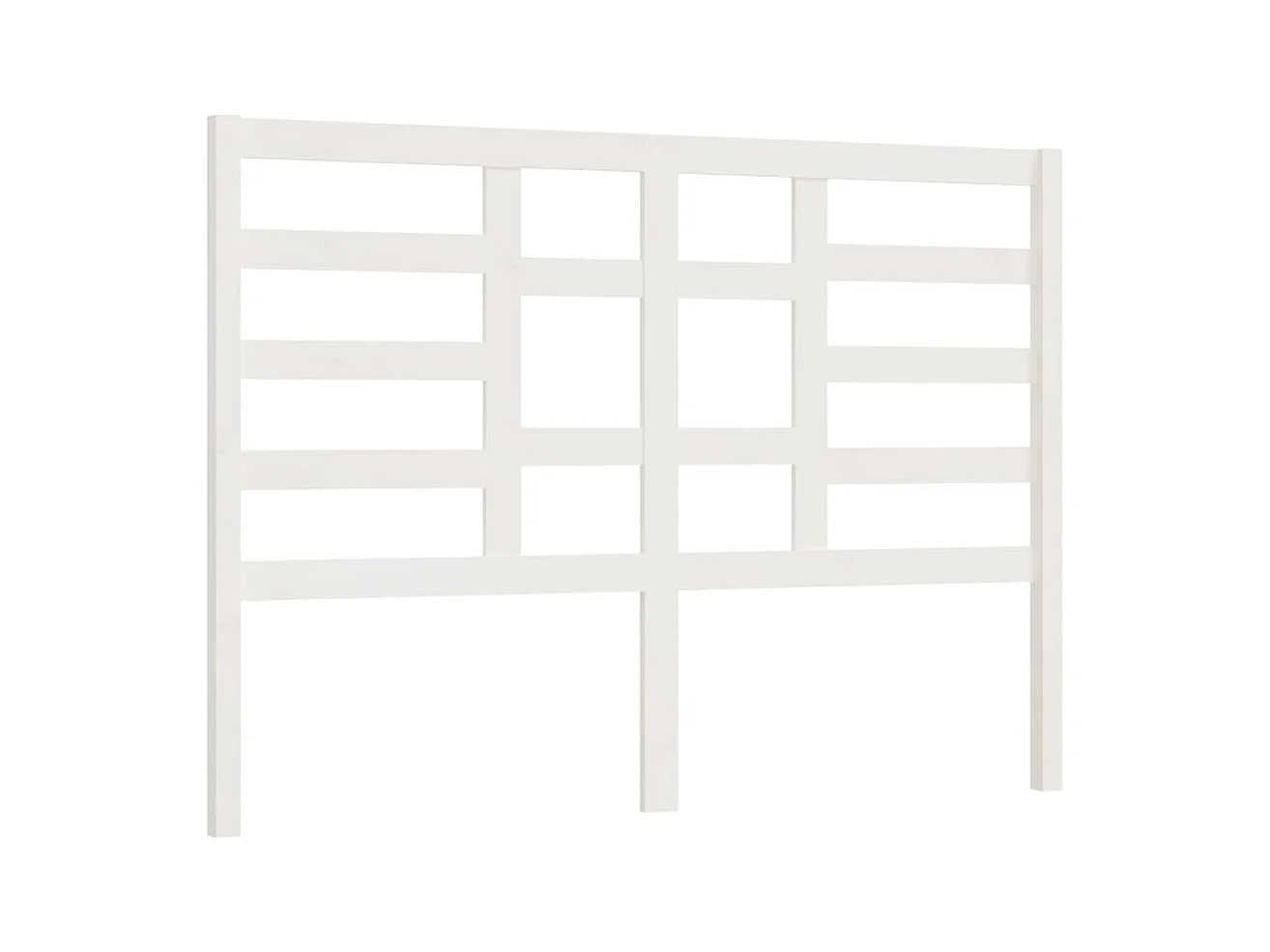 Tête de lit accessoire bois blanche 166 x 4 x 104 cm TDL0203782