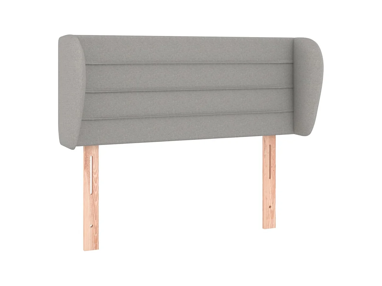 Tête de lit accessoire tissu grise 103 x 23 x 88 cm TDL0205284