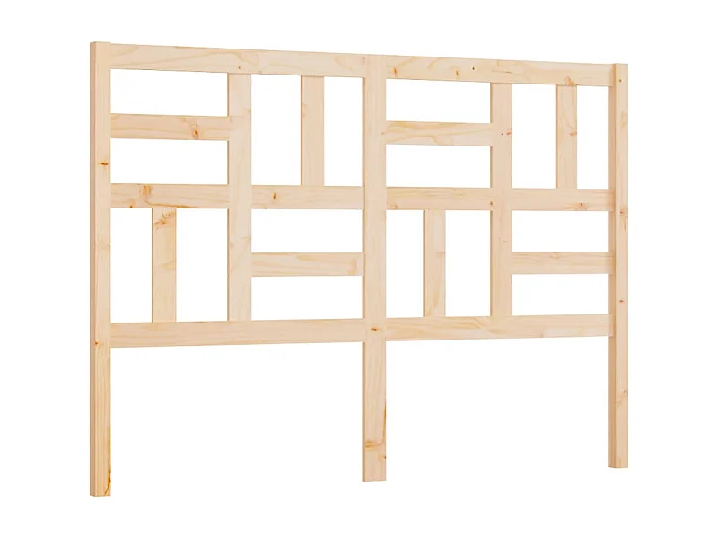 Tête de lit accessoire bois marron 126 x 4 x 104 cm TDL0206742