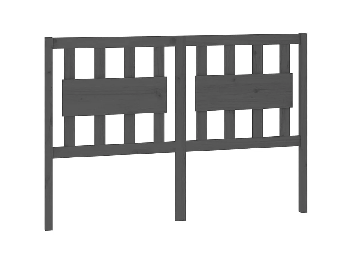 Tête de lit accessoire bois marron 125.5 x 4 x 100 cm TDL0203516