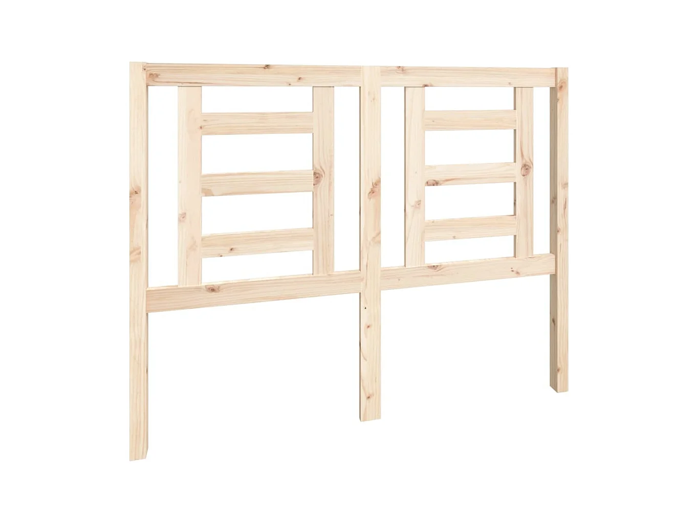 Tête de lit accessoire bois marron 126 x 4 x 100 cm TDL0206753