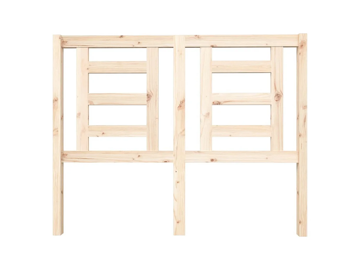 Tête de lit accessoire bois marron 126 x 4 x 100 cm TDL0206753