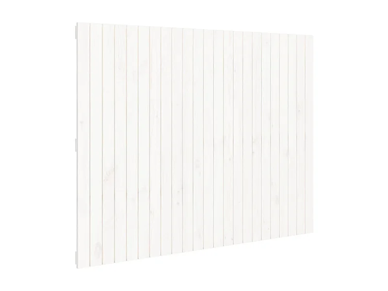 Tête de lit accessoire bois blanche 146.5 x 3 x 110 cm TDL0202721