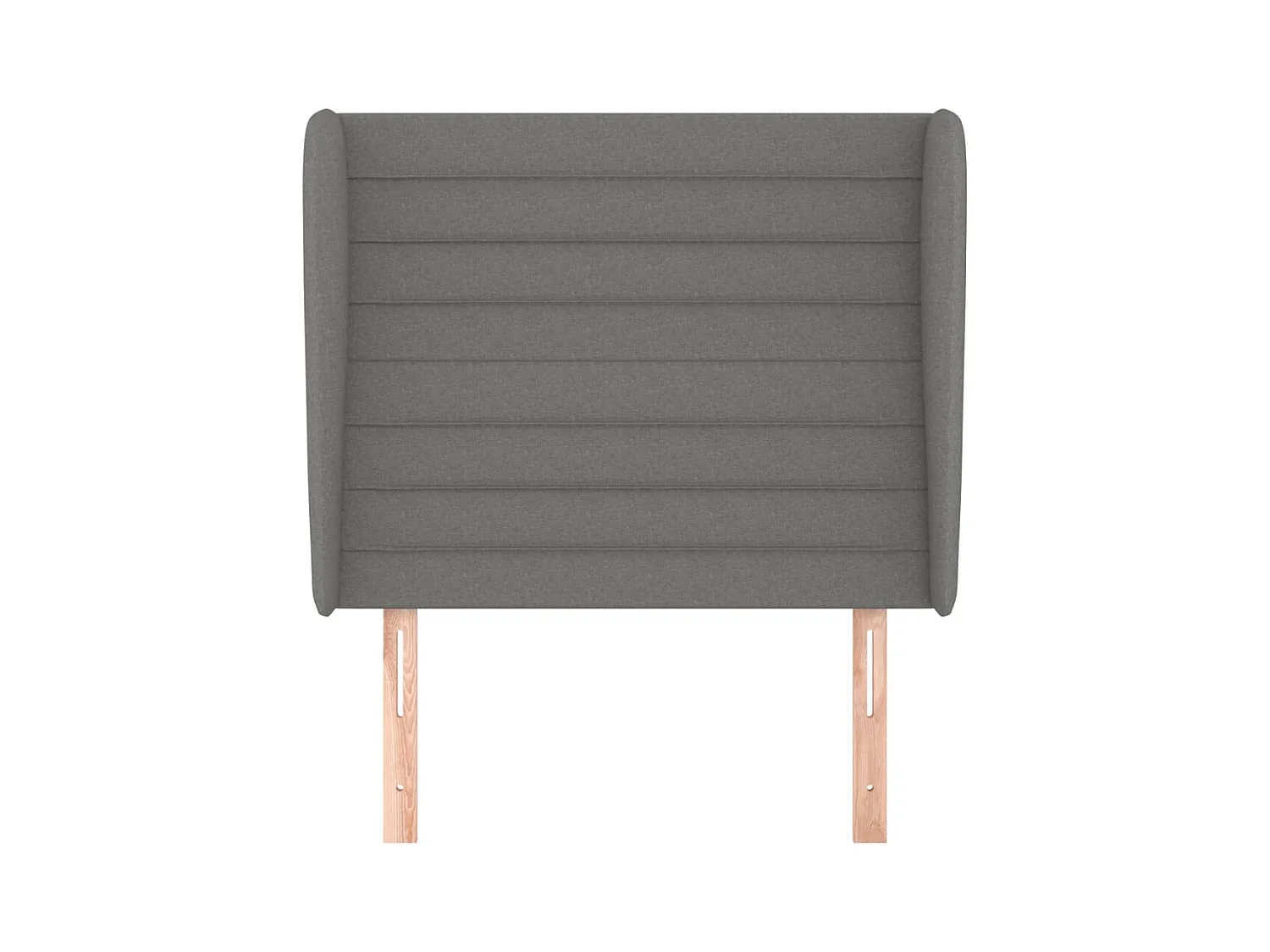 Tête de lit accessoire tissu grise 93 x 23 x 128 cm TDL0204855