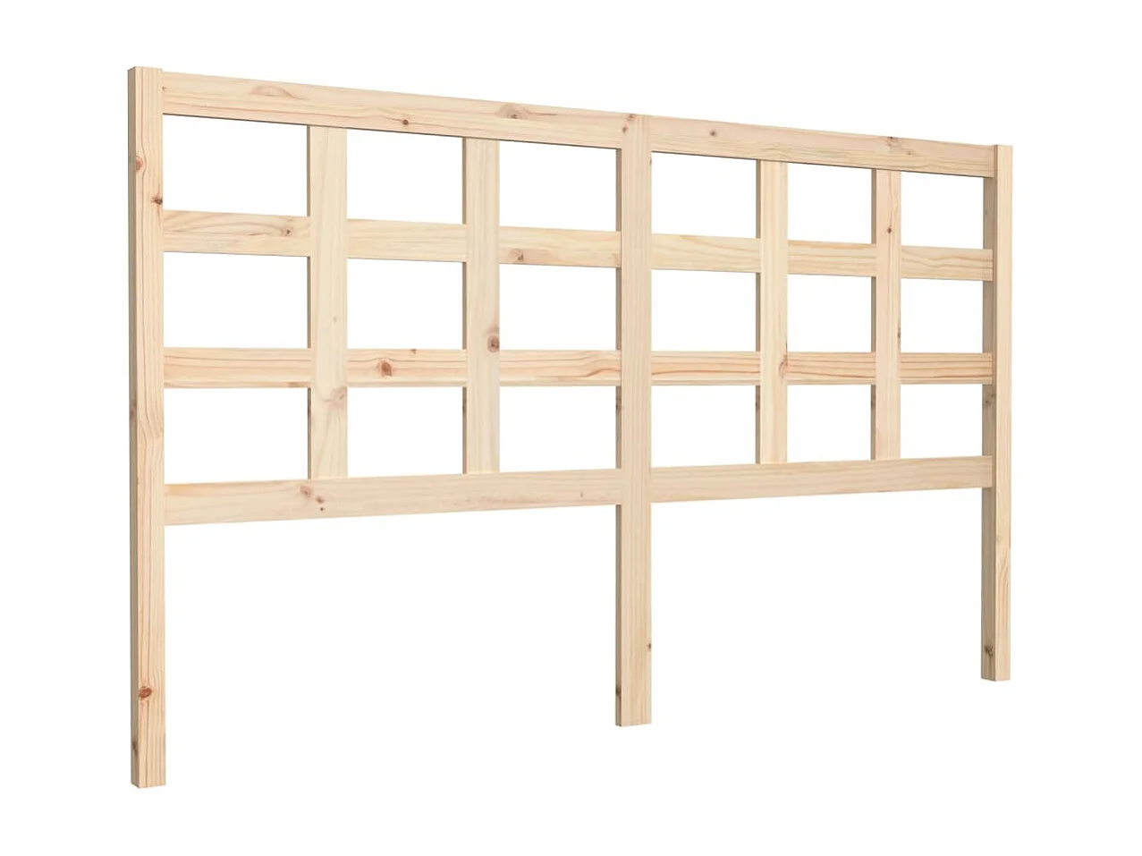 Tête de lit accessoire bois marron 165.5 x 4 x 100 cm TDL0206649