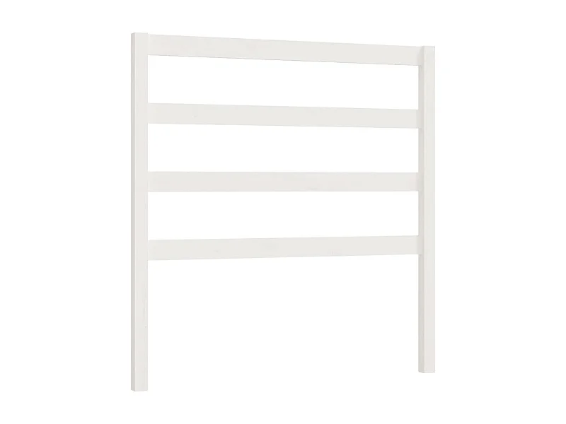 Tête de lit accessoire bois blanche 96 x 4 x 100 cm TDL0203650