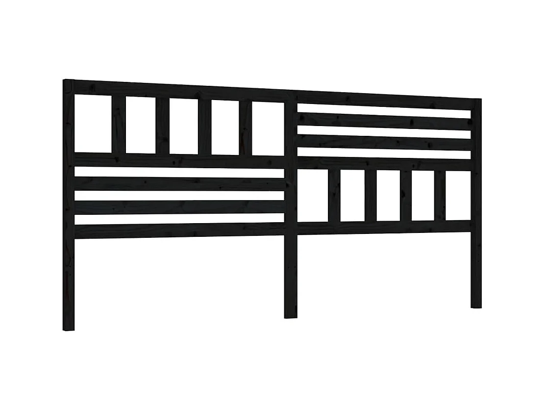 Tête de lit accessoire bois marron 186 x 4 x 100 cm TDL0202178