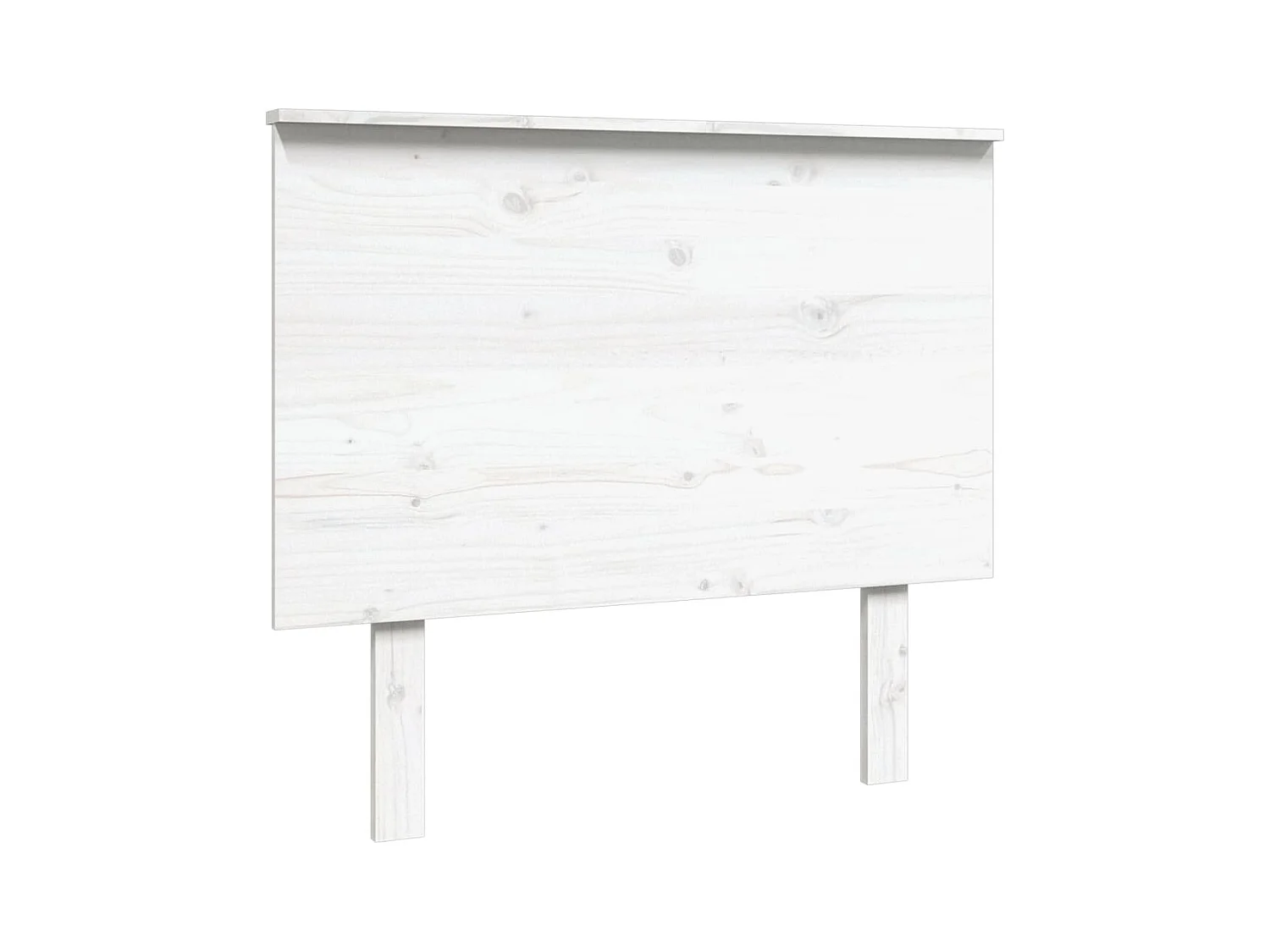 Tête de lit accessoire bois blanche 94 x 6 x 82.5 cm TDL0203669