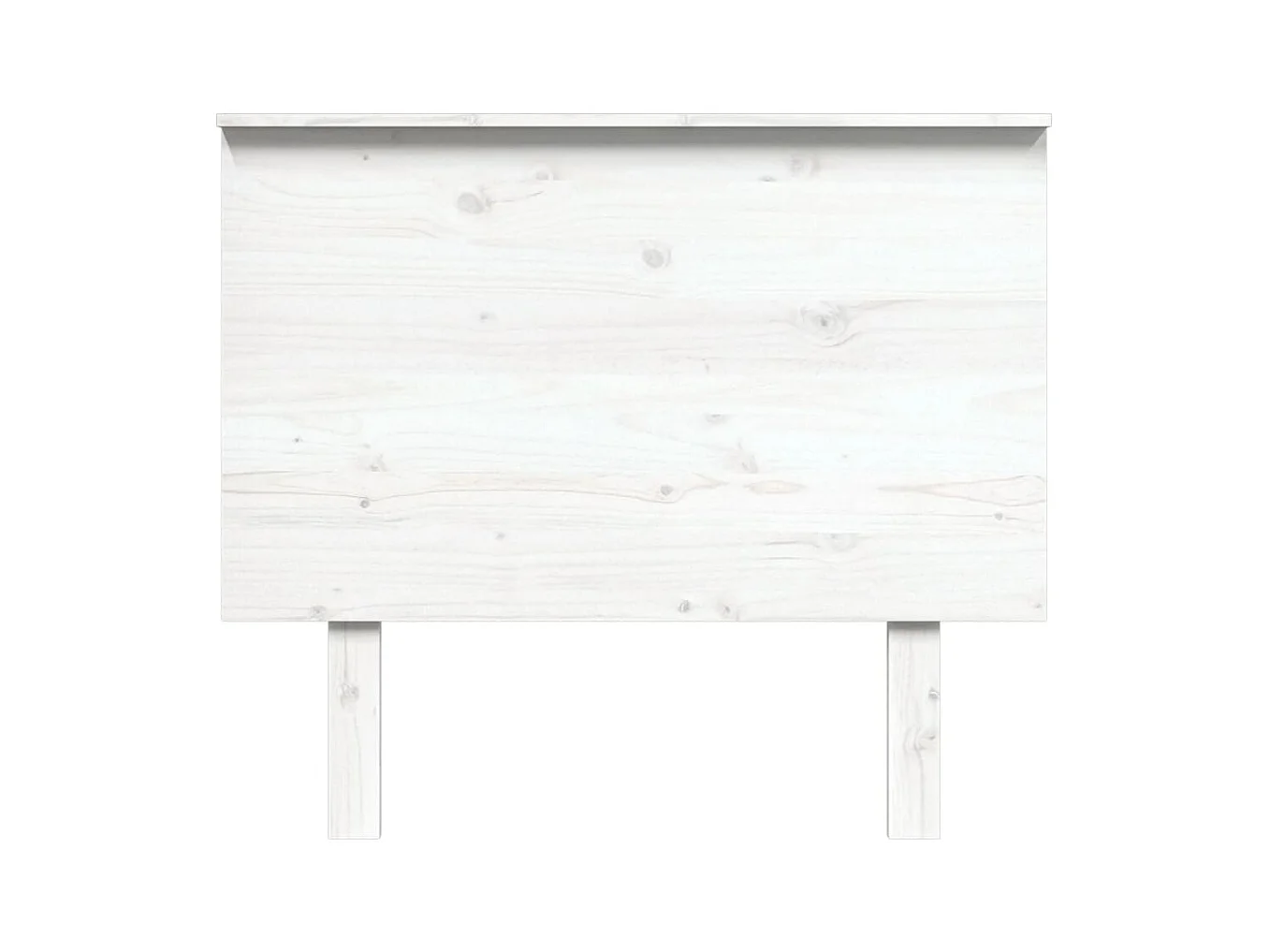 Tête de lit accessoire bois blanche 94 x 6 x 82.5 cm TDL0203669