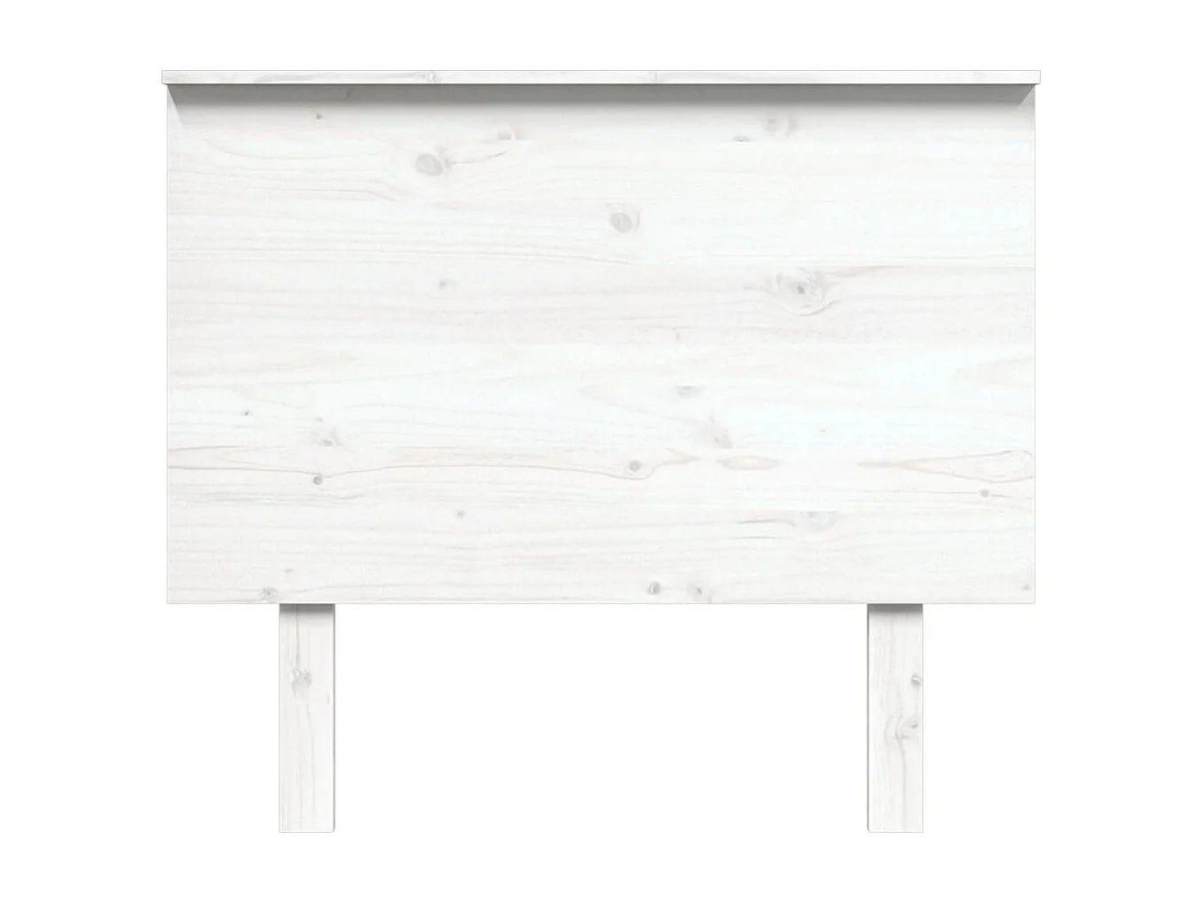 Tête de lit accessoire bois blanche 94 x 6 x 82.5 cm TDL0203669