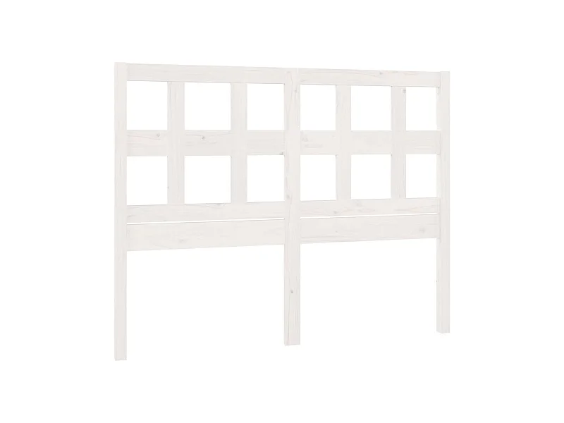 Tête de lit accessoire bois blanche 165.5 x 4 x 100 cm TDL0203799
