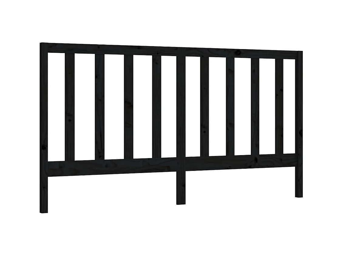 Tête de lit accessoire bois marron 206 x 4 x 100 cm TDL0202146