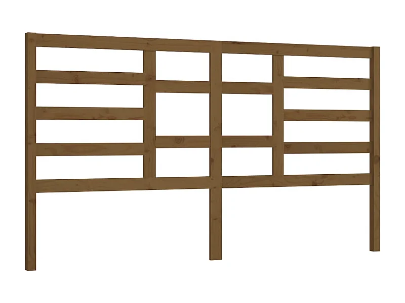 Tête de lit accessoire bois marron 206 x 4 x 104 cm TDL0202866